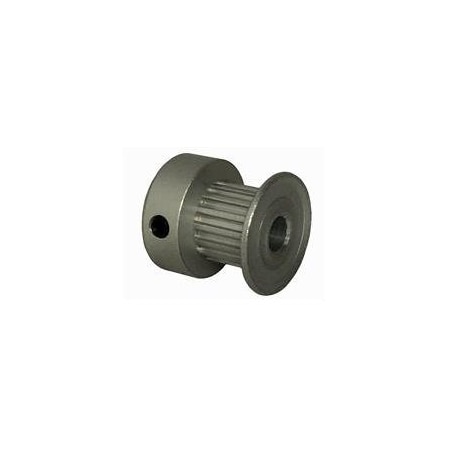 15MP025M6CA4, Timing Pulley, Aluminum, Clear Anodized